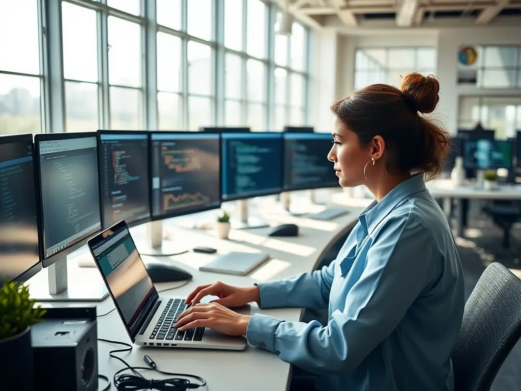 A quality assurance specialist reviewing documentation and data related to Tandem Services' programs, ensuring compliance with regulatory standards and identifying areas for improvement.